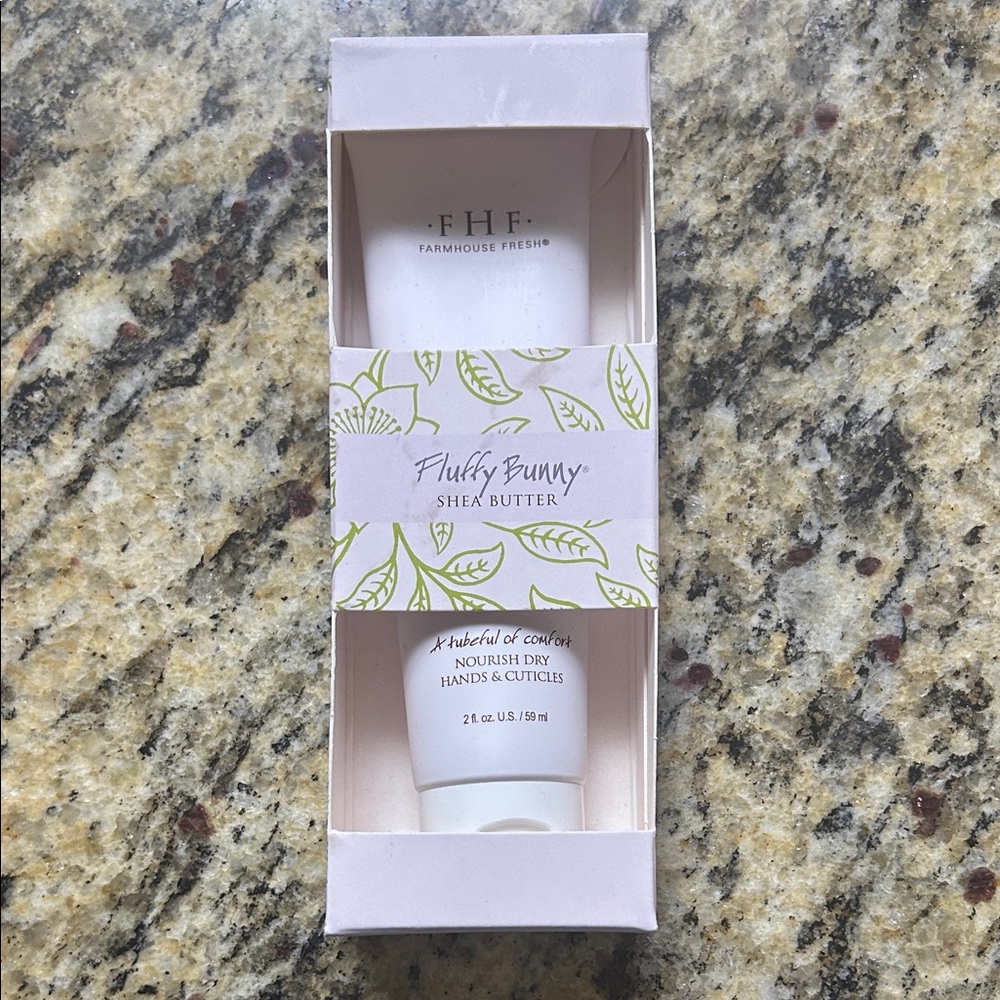 Farmhouse Fresh Fluffy Bunny Shea Butter Moisturizer - White